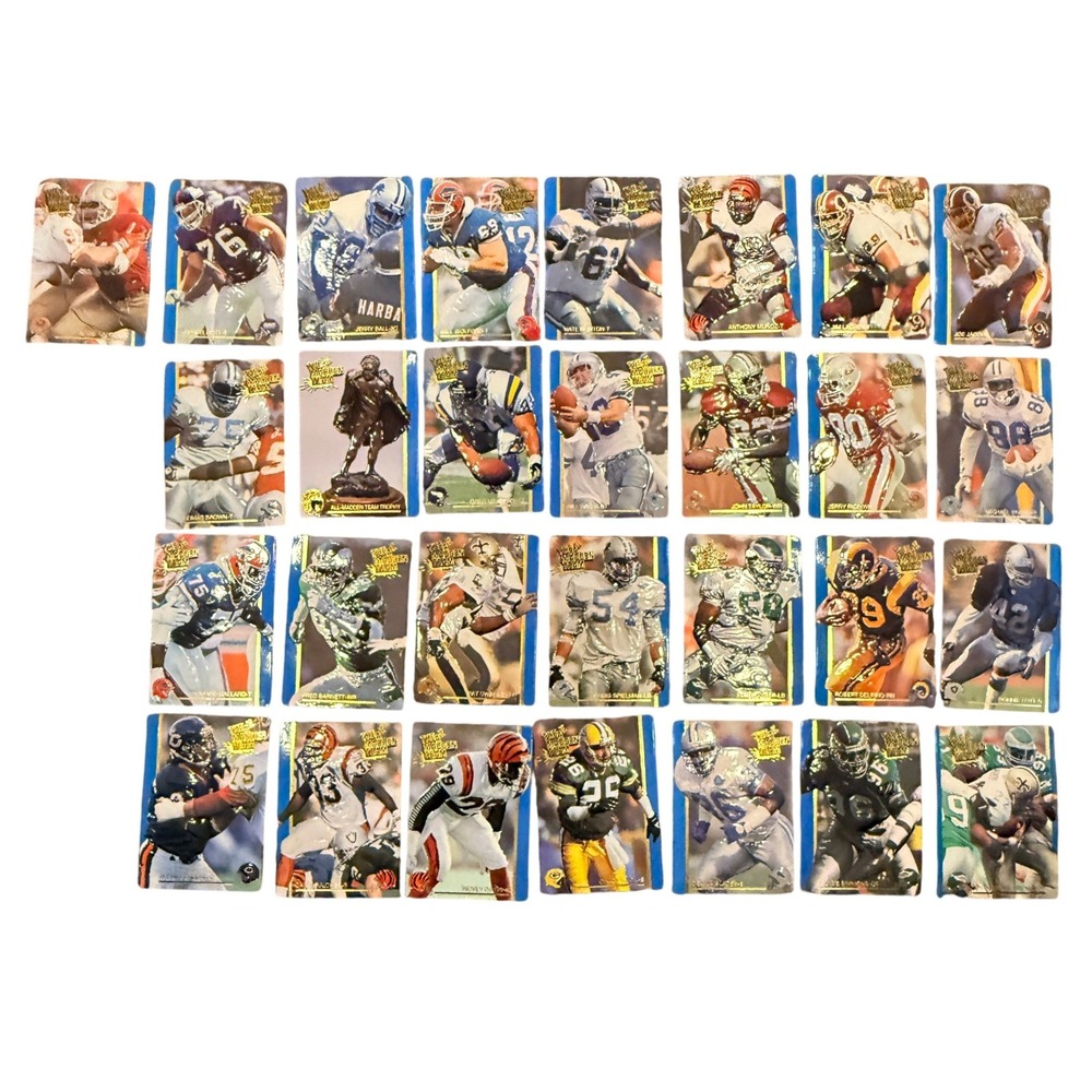 Pro Set 1991 The All-Madden Team Football Cards Lot Jerry Rice Irvin Lott 27pc